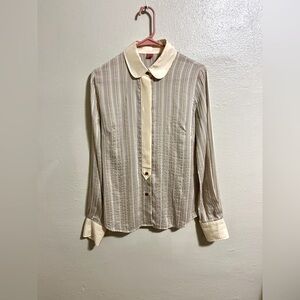 VIVIENNE WESTWOOD Vintage Red Label striped blouse